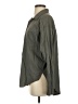 Splendid Solid Gray Long Sleeve Button-Down Shirt Size S - photo 5