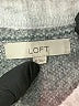 Ann Taylor LOFT Print Silver Pullover Sweater Size M - photo 7