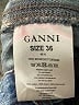 Ganni 100% Cotton Blue Jeans Size EU 36 / US 6 - photo 7