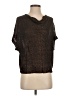Vince. 100% Rayon Brown Short Sleeve Blouse Size XS - photo 1