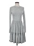 Shein Tweed Gray Casual Dress Size S - photo 1