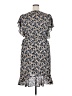 Max Studio 100% Polyester Print Blue Casual Dress Size 2X - photo 2