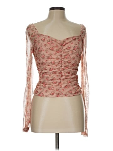 All in Favor Long Sleeve Blouse (view 1)