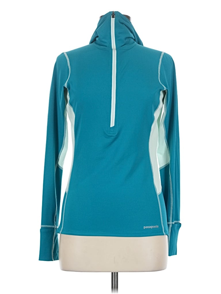Pre-owned Patagonia Fleece Jacket In Blue