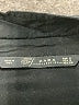 Zara TRF Solid Black Long Sleeve Button-Down Shirt Size S - photo 7