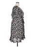 Max Studio 100% Polyester Print Blue Casual Dress Size 2X - photo 4