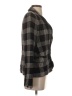 Pinko Plaid Multi Color Brown Blazer Size 4 - photo 4