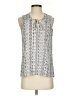Veronica M. Silver Sleeveless Blouse Size XS - photo 1