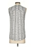 Veronica M. Silver Sleeveless Blouse Size XS - photo 2