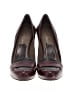 Cole Haan 100% Leather Burgundy Heels Size 8 - photo 2