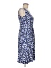 Boden Print Blue Casual Dress Size 6 (petite) - photo 4