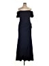 Xscape 100% Polyester Black Cocktail Dress Size 16 (petite) - photo 1
