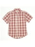 Wrangler Jeans Co Plaid Red Short Sleeve Button-Down Shirt Size M (toddler) - photo 1