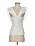 Ann Taylor White Sleeveless Blouse Size XXS - photo 2