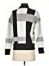 Tahari Color Block Brown Gray Pullover Sweater Size S - photo 2