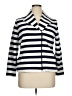 T by Talbots Stripes Ivory Blazer Size XL - photo 1
