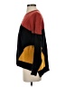 Compania Fantastica Color Block Black Pullover Sweater Size S - photo 5