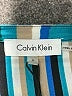 Calvin Klein Color Block Stripes Blue Long Sleeve Button-Down Shirt Size S - photo 7