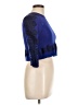 J.Crew 100% Merino Wool Blue Wool Cardigan Size L - photo 4
