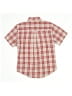 Wrangler Jeans Co Plaid Red Short Sleeve Button-Down Shirt Size M (toddler) - photo 2
