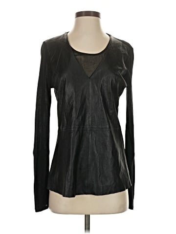 Ecru Long Sleeve Top (view 1)