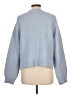 M Magaschoni 100% Polyester Solid Blue Pullover Sweater Size L - photo 2