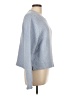 M Magaschoni 100% Polyester Solid Blue Pullover Sweater Size L - photo 4