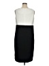 DN Design Color Block Black Cocktail Dress Size 16 - photo 2