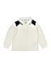 Moncler 100% Cotton Ivory Long Sleeve Polo Size 4 - photo 1