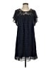 DR2 100% Polyester Blue Casual Dress Size S - photo 1