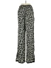 AGB Animal Print Black Casual Pants Size S - photo 2
