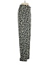 AGB Animal Print Black Casual Pants Size S - photo 4