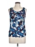 Love Tree 100% Rayon Blue Sleeveless Top Size L - photo 1