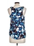 Love Tree 100% Rayon Blue Sleeveless Top Size L - photo 2