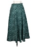 Shein Animal Print Teal Casual Skirt Size XS - photo 1
