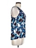 Love Tree 100% Rayon Blue Sleeveless Top Size L - photo 4