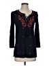 Talbots 100% Cotton Blue Long Sleeve Blouse Size XS - photo 1