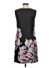 Ann Taylor LOFT 100% Polyester Graphic Black Cocktail Dress Size 2 - photo 2