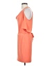 Cache Solid Orange Cocktail Dress Size XS - photo 5