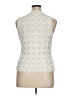 MNG Ivory Sweater Vest Size XL - photo 2