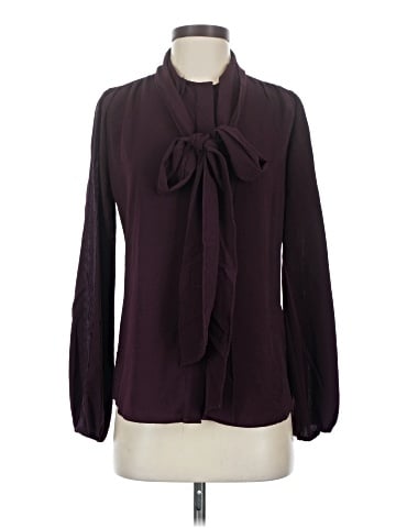 Eva Mendes by New York & Company Long Sleeve Blouse (view 1)