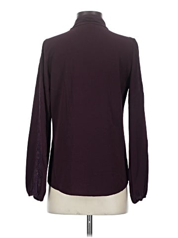 Eva Mendes by New York & Company Long Sleeve Blouse (view 2)