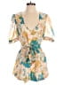 Walter Baker Floral Pink Blue Romper Size XS - photo 1