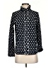 Unique Casuals Polka Dots Black Long Sleeve Blouse Size S - photo 1