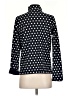 Unique Casuals Polka Dots Black Long Sleeve Blouse Size S - photo 2