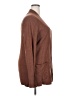 Staccato Solid Brown Cardigan Size 2X - photo 4
