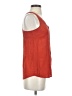 Odille Red Sleeveless Top Size 0 - photo 4