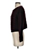 Sans Souci 100% Cotton Burgundy Pullover Sweater Size S - photo 5