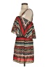 Glam 100% Polyester Print Red Casual Dress Size M - photo 5