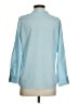 Calvin Klein 100% Polyester Color Block Blue 3/4 Sleeve Blouse Size S - photo 2